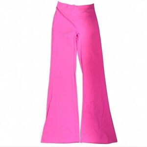 Vibrant Pink Flared Pants